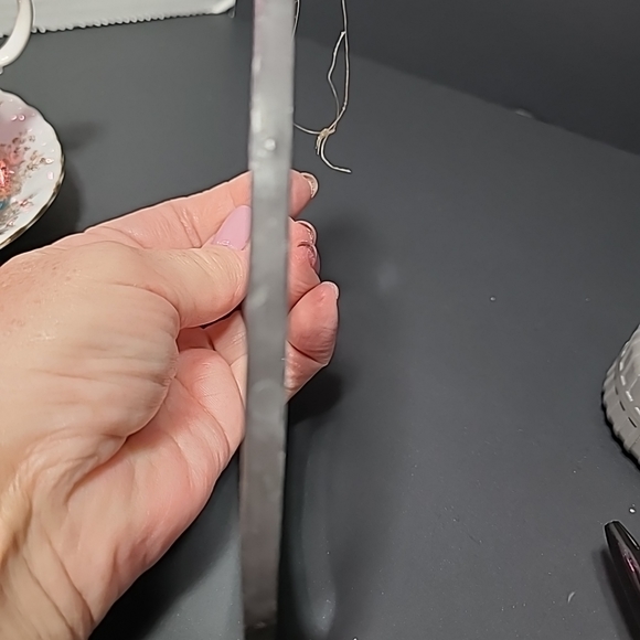 Vintage Engraved Glass Window Hanging Unicorn 6"x4" - Picture 4 of 6